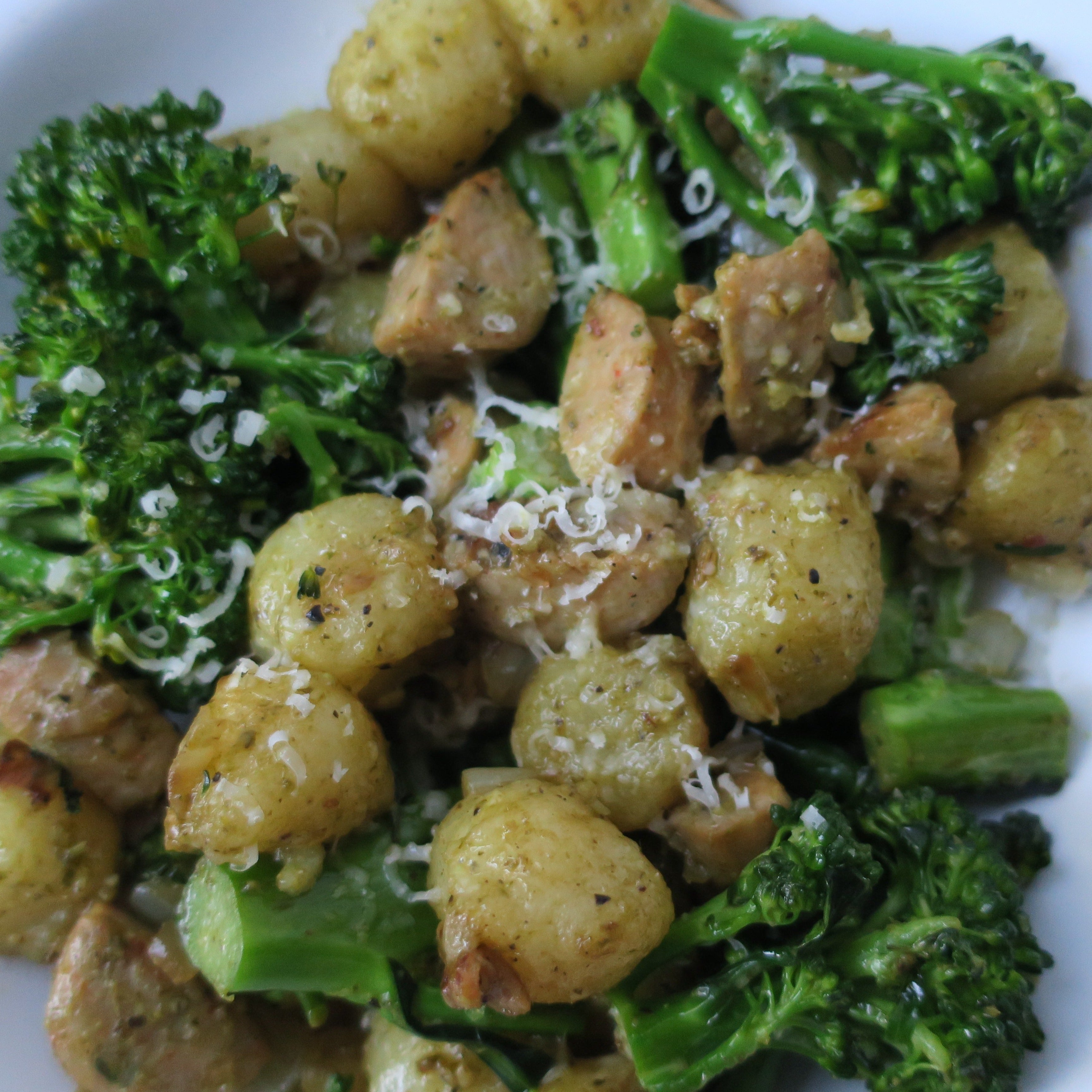 Skillet Gnocchi with Sausage and Broccoli Rabe Brittany Jones