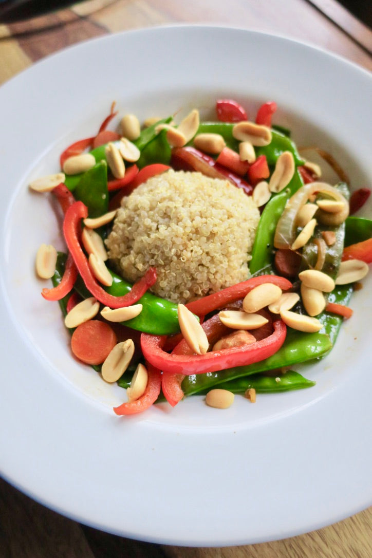 Quinoa Vegetable Stir Fry