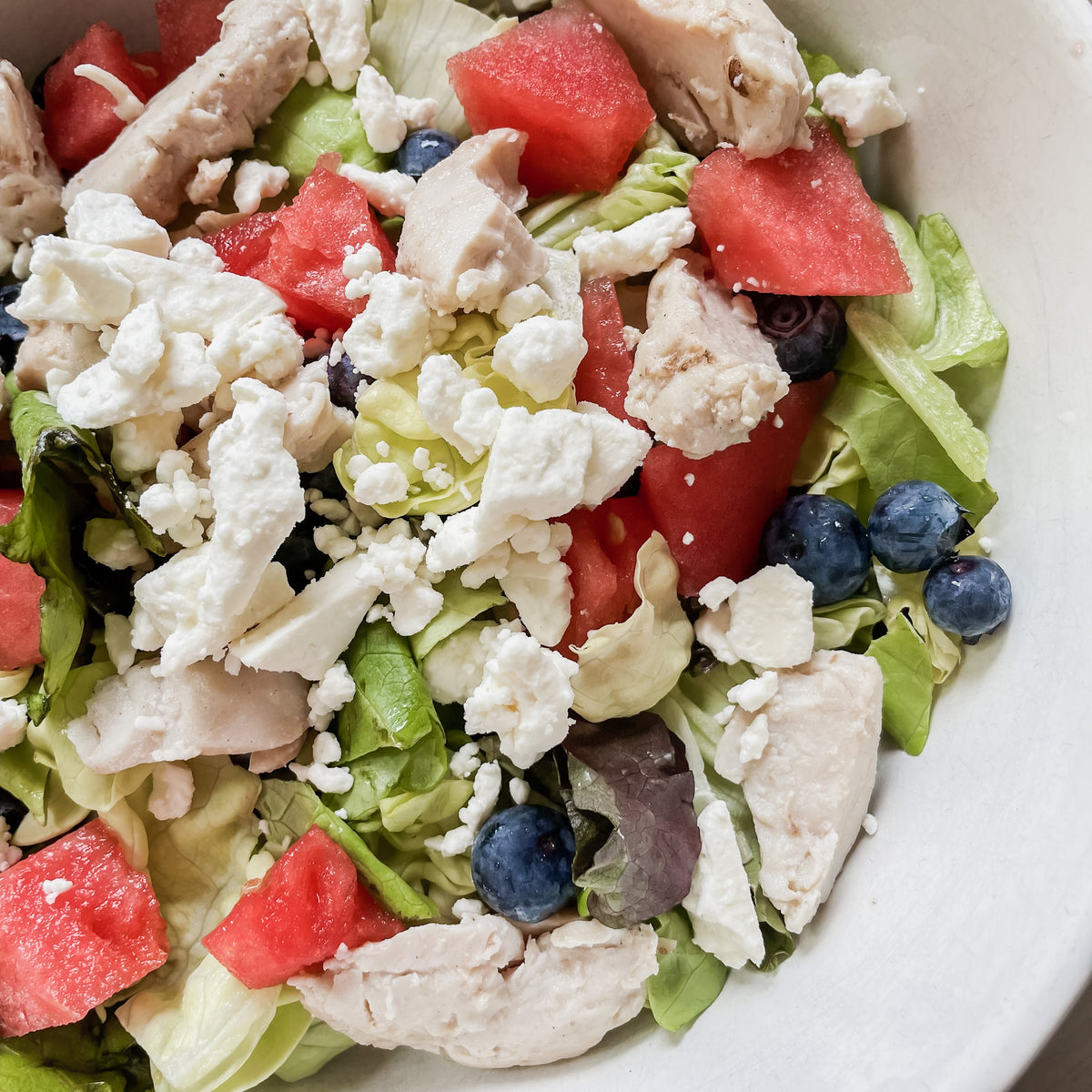 Red, White, & Blue Salad