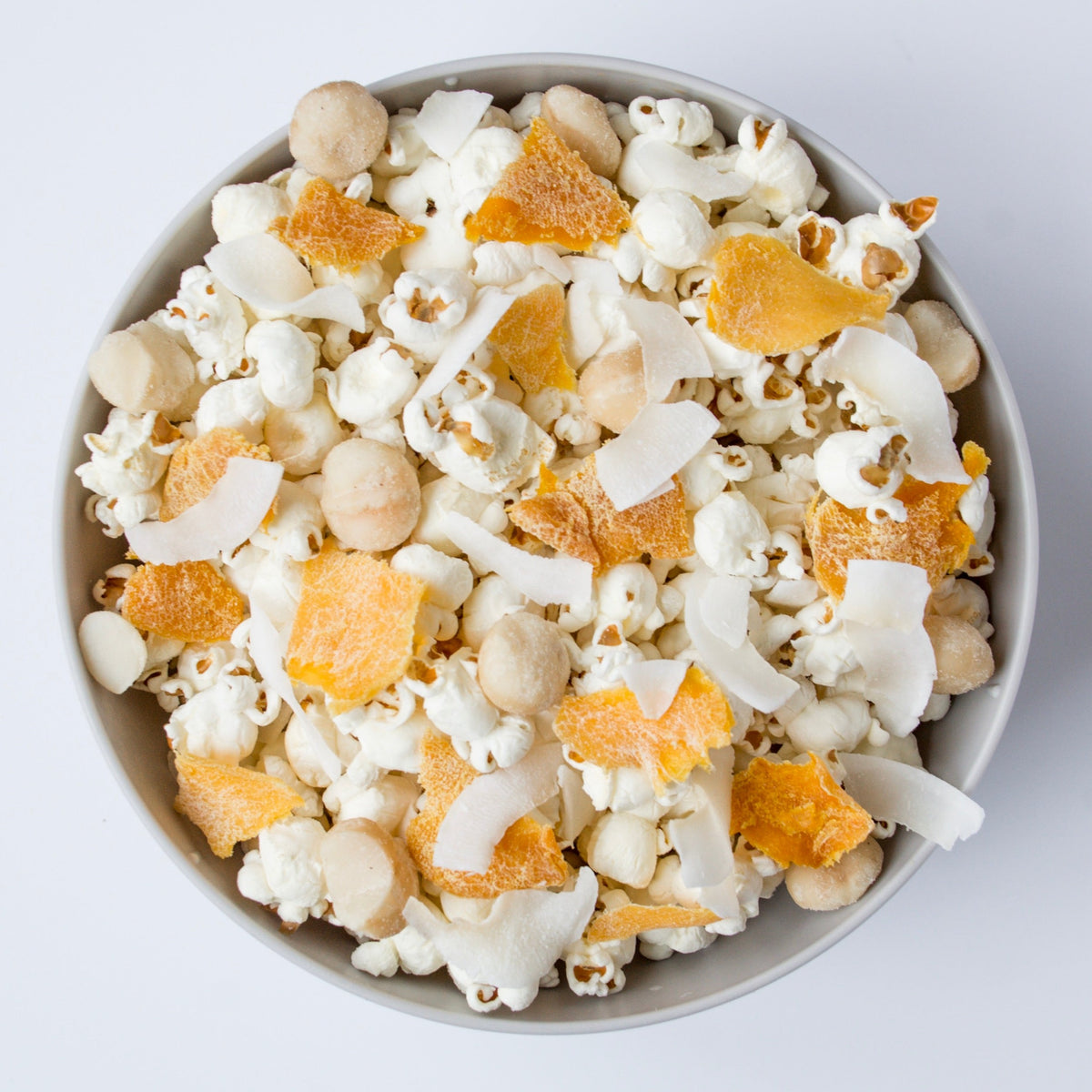 Tropical Popcorn Trail Mix