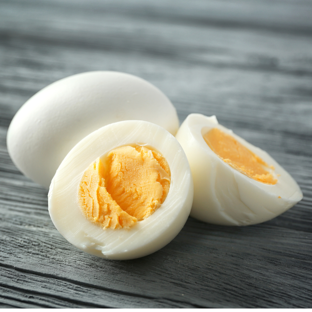2 Hard Boiled Eggs & Fresh Fruit