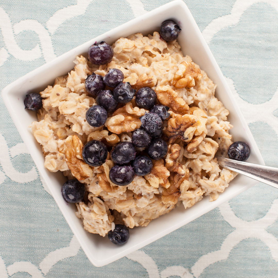 Sunflower & Blueberry Overnight Oats