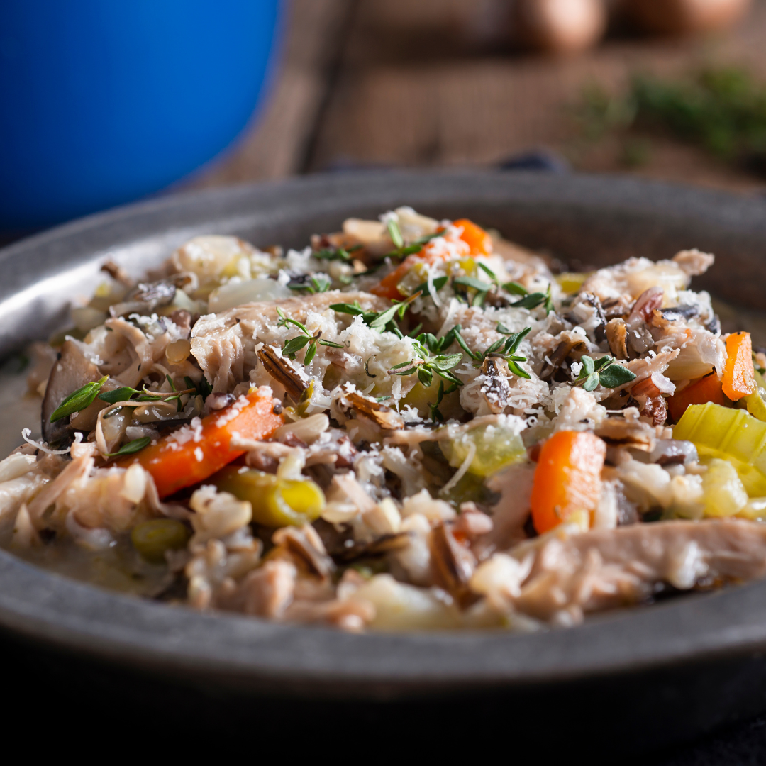 Wild Rice & Mushroom Soup